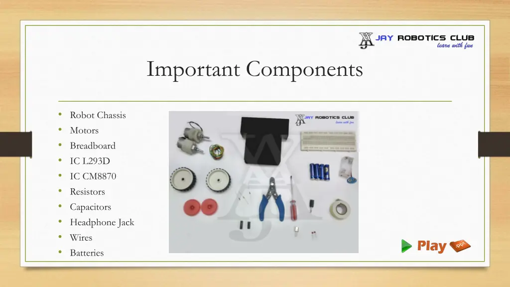 important components