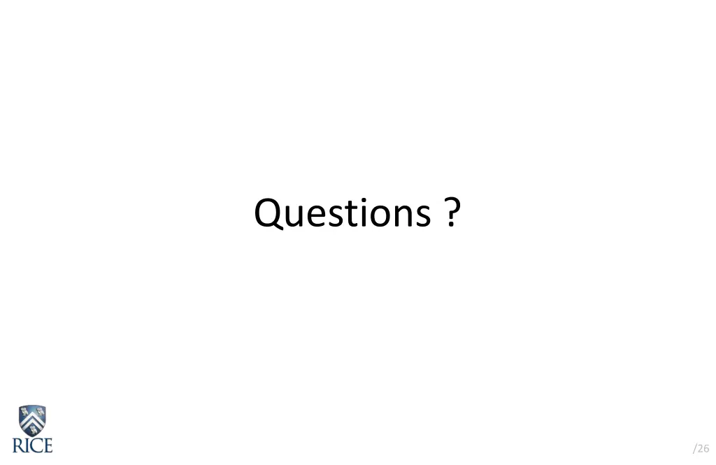 questions