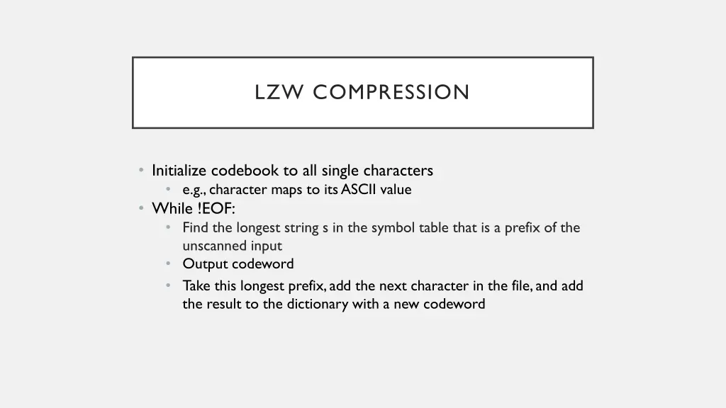 lzw compression 1