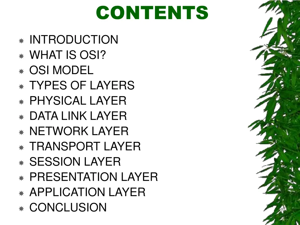 contents