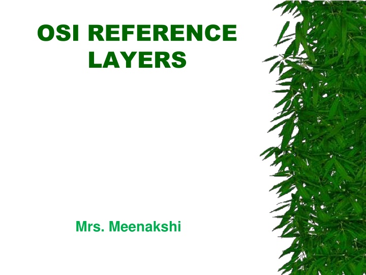 osi reference layers
