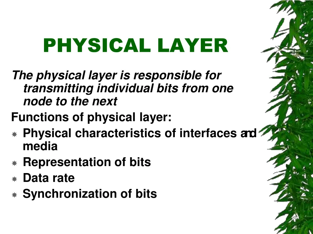 physical layer