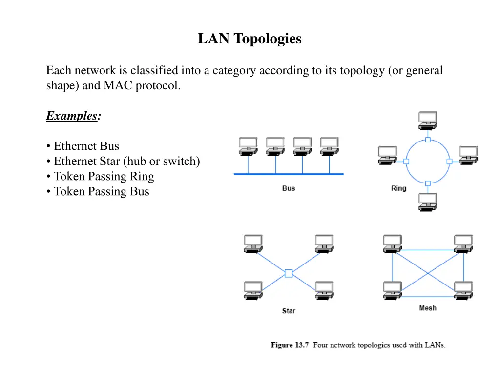 lan topologies