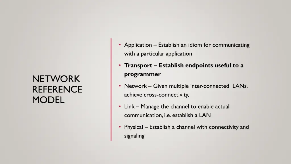 application establish an idiom for communicating 4