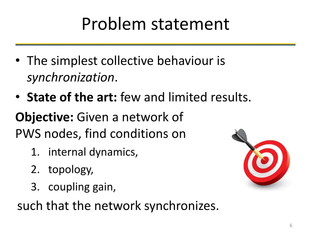 problem statement