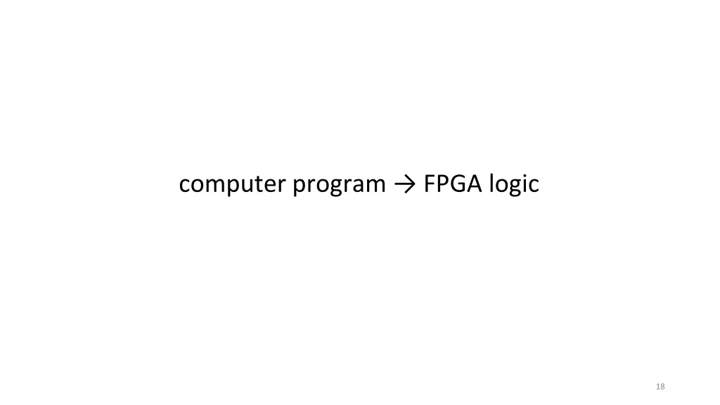 computer program fpga logic