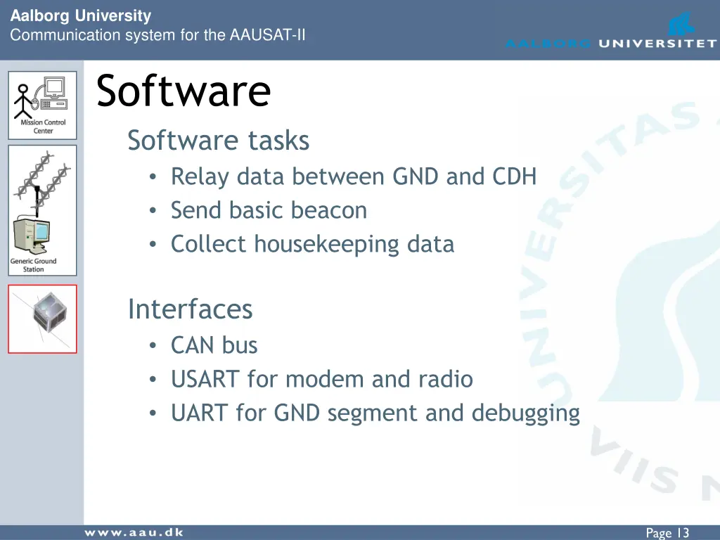 aalborg university communication system 12