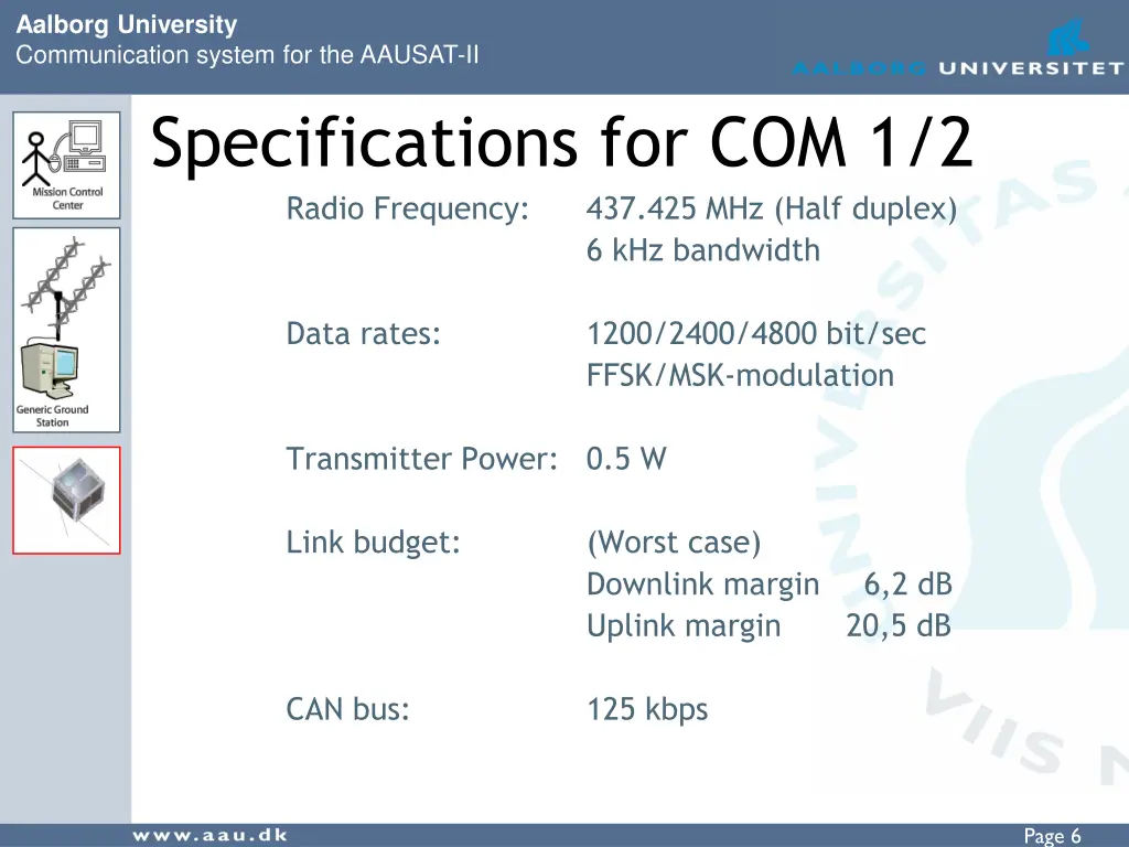 aalborg university communication system 5