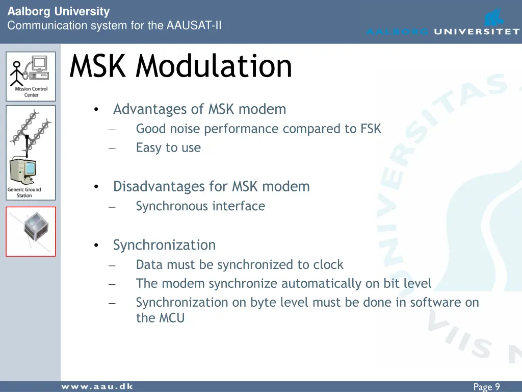aalborg university communication system 8