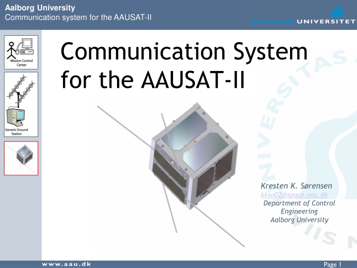 aalborg university communication system