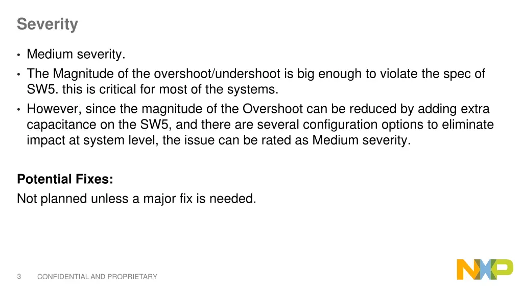 severity