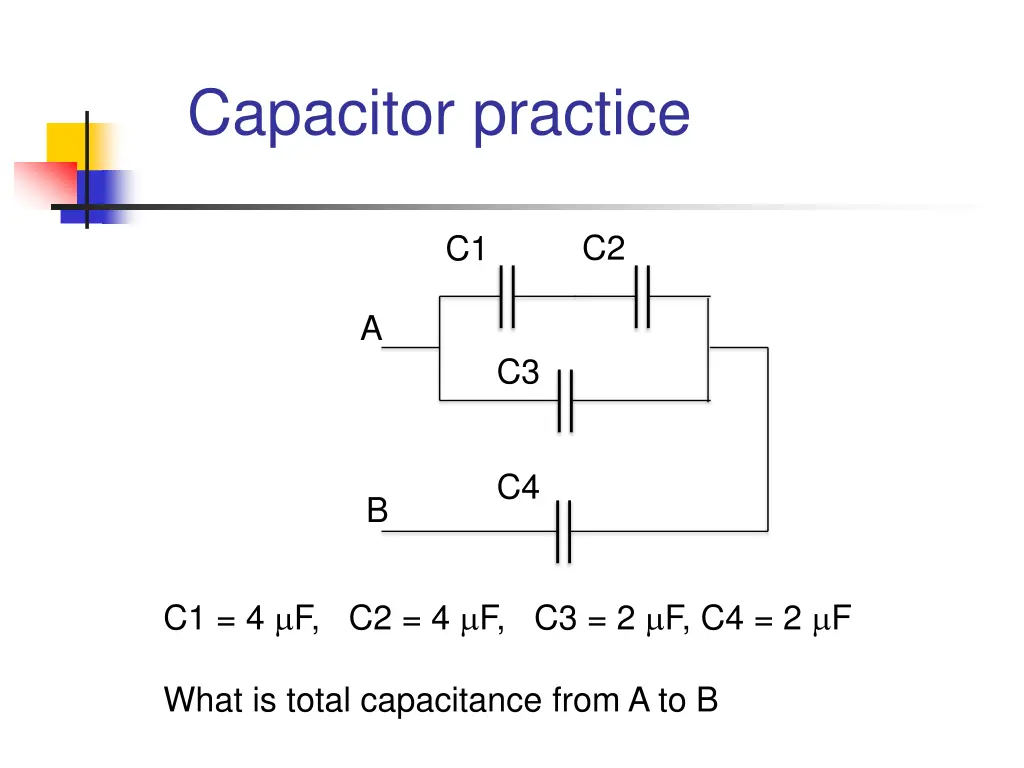 capacitor practice 2