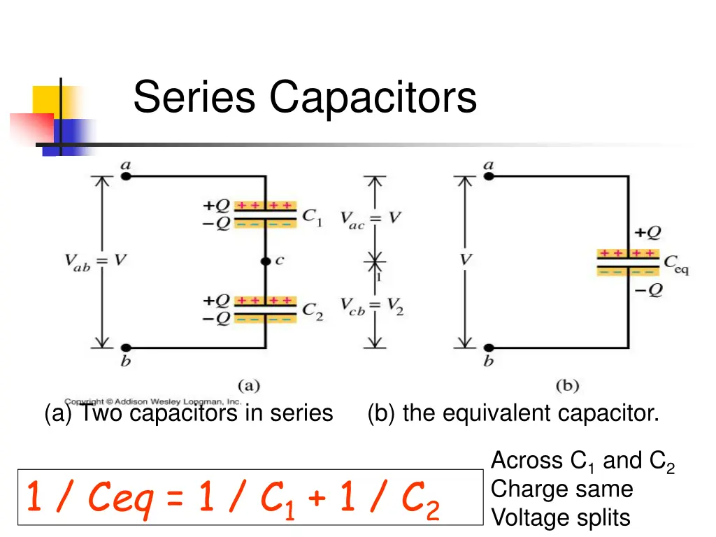 series capacitors