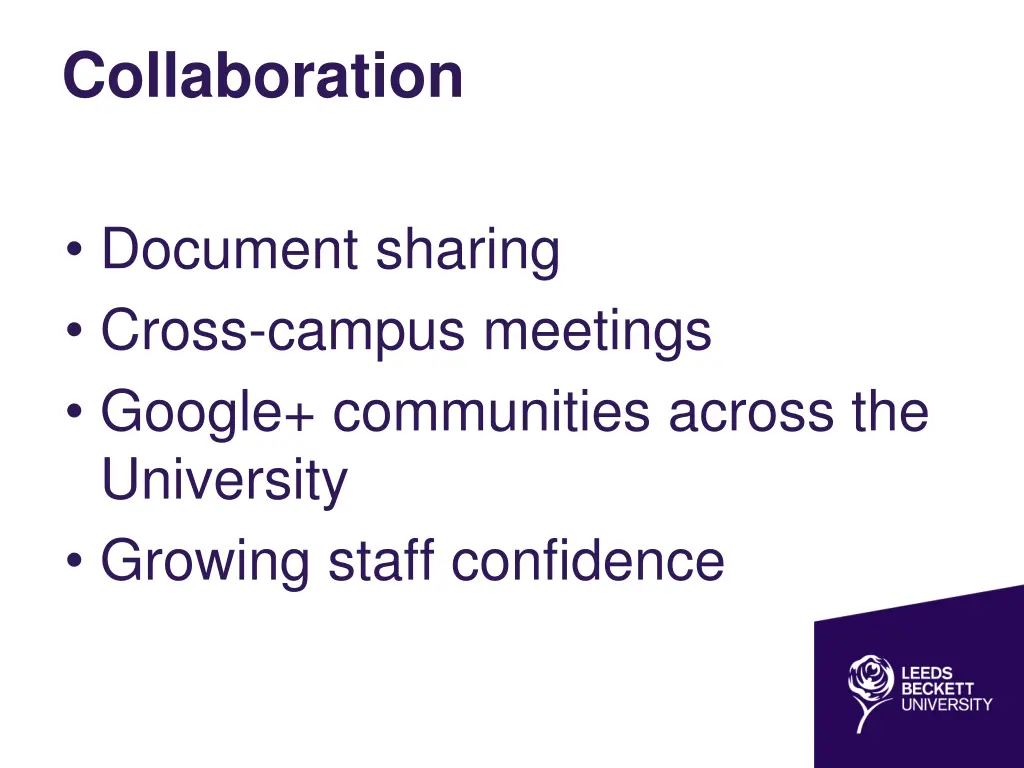 collaboration