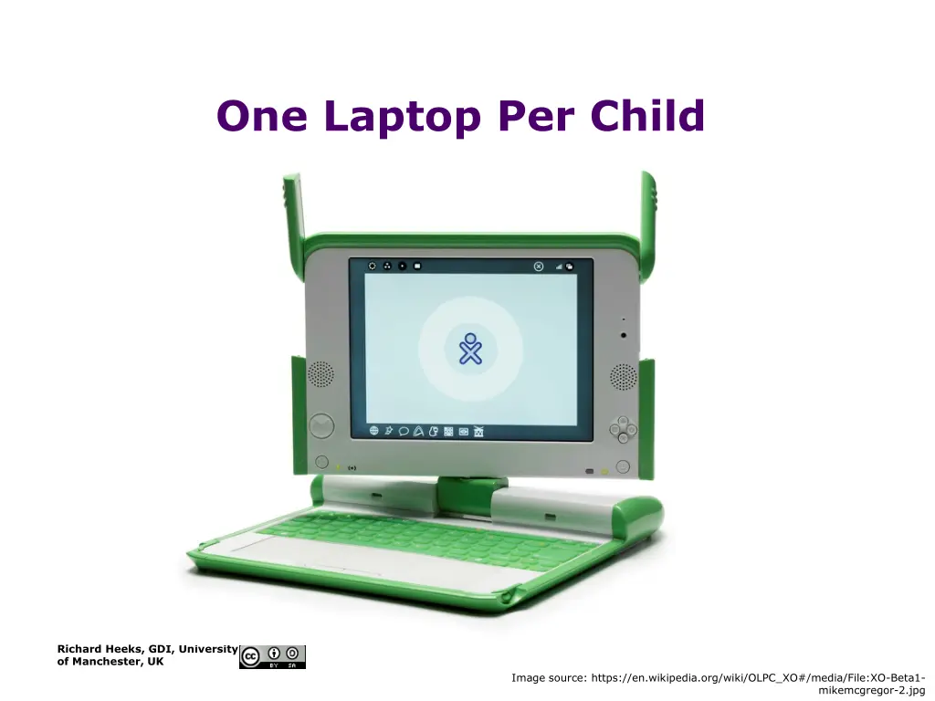 one laptop per child