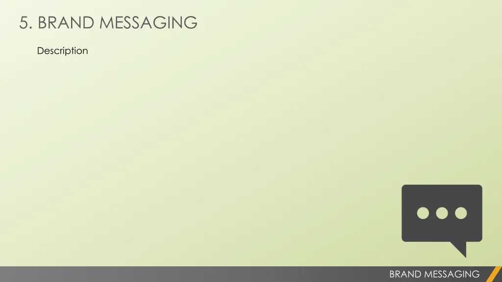5 brand messaging