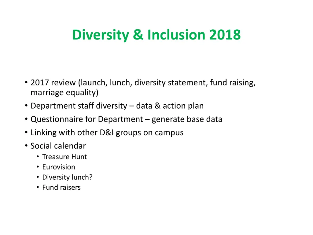 diversity inclusion 2018 1