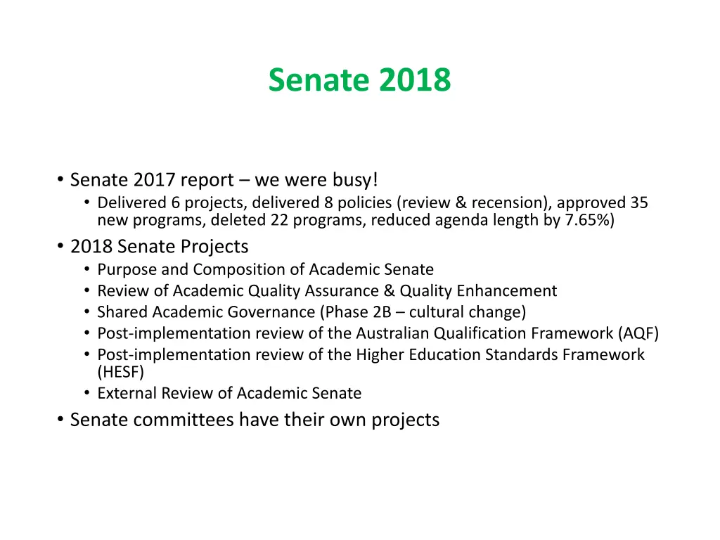 senate 2018