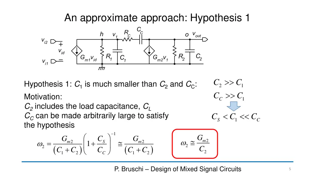 an approximate approach hypothesis 1