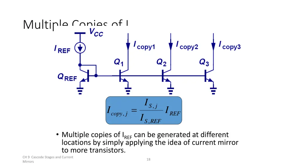 multiple copies of i ref
