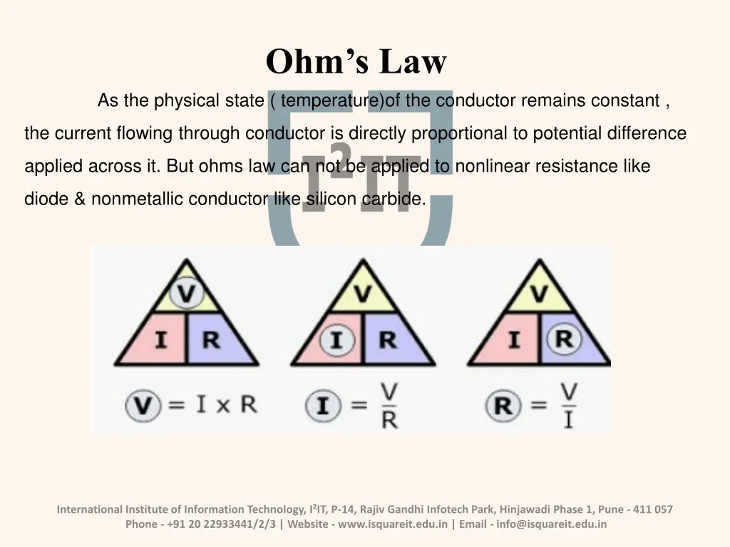 ohm s law