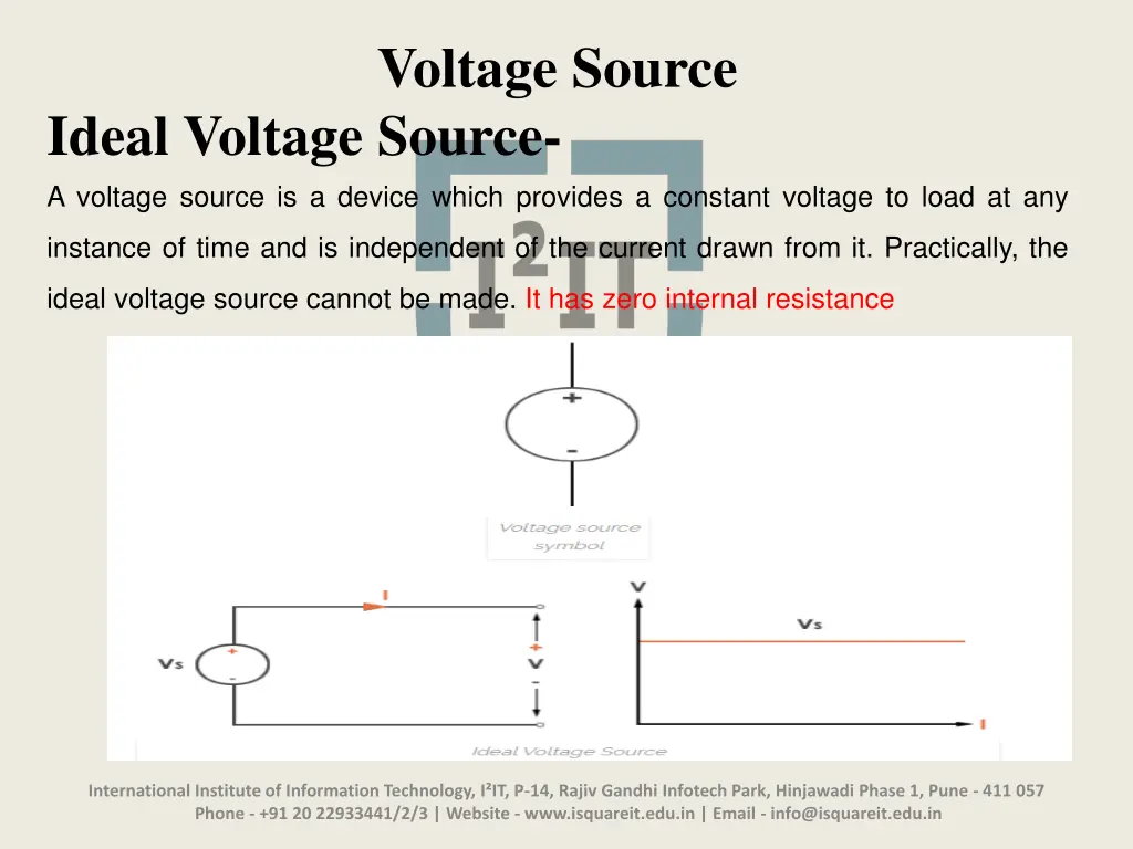 voltage source