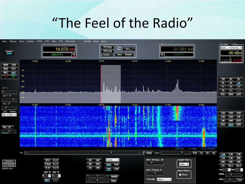 the feel of the radio 2