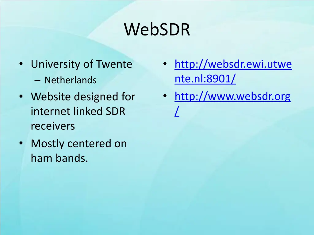 websdr