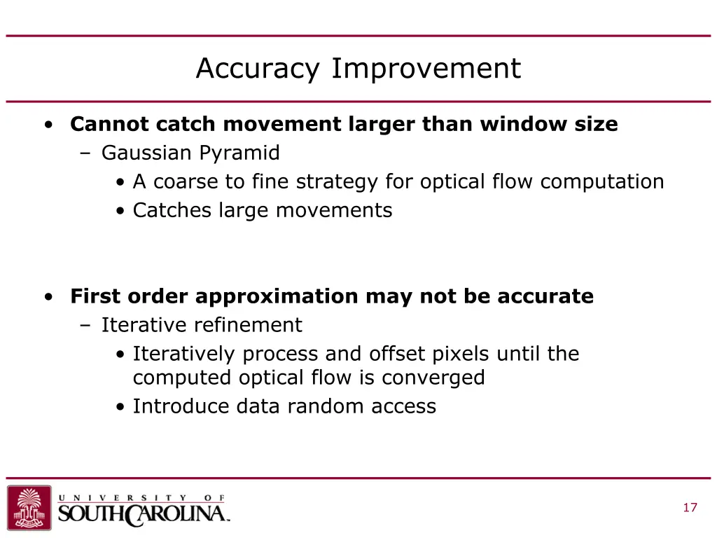 accuracy improvement