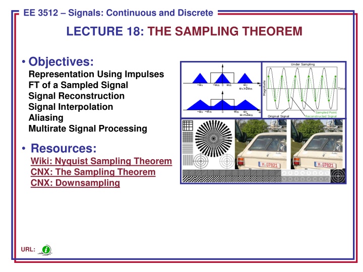 ece 8443 pattern recognition ee 3512 signals