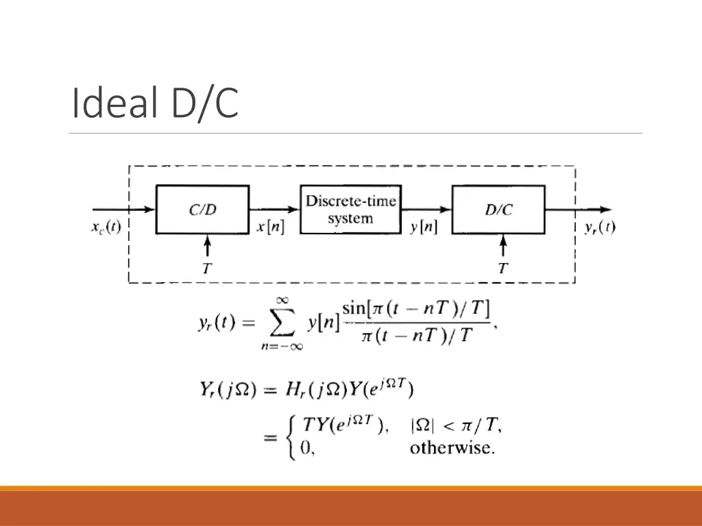 ideal d c