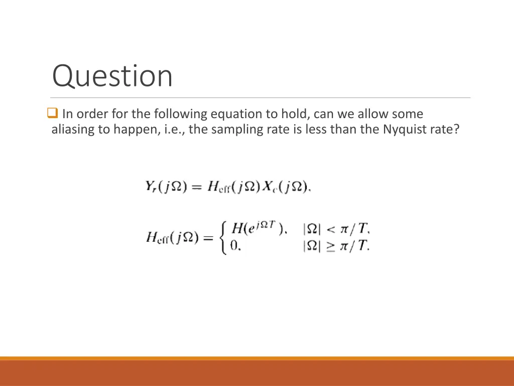 question