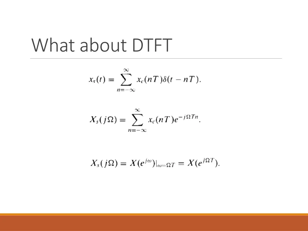 what about dtft