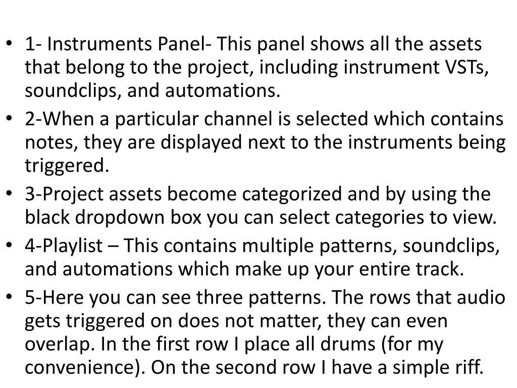 1 instruments panel this panel shows