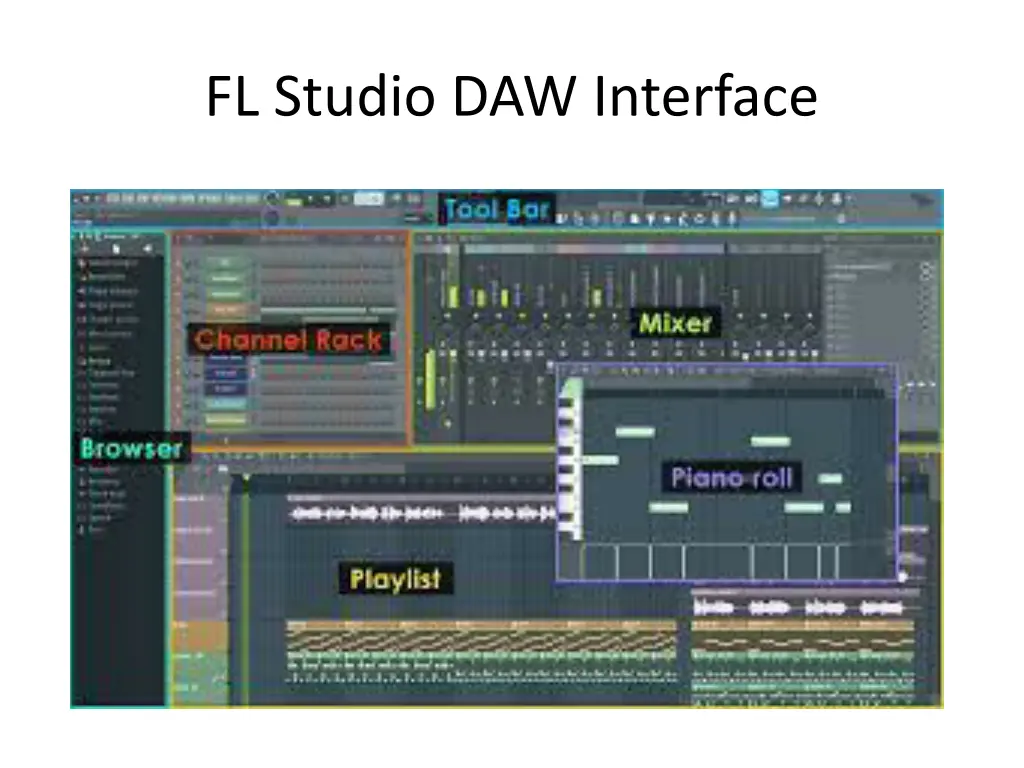 fl studio daw interface
