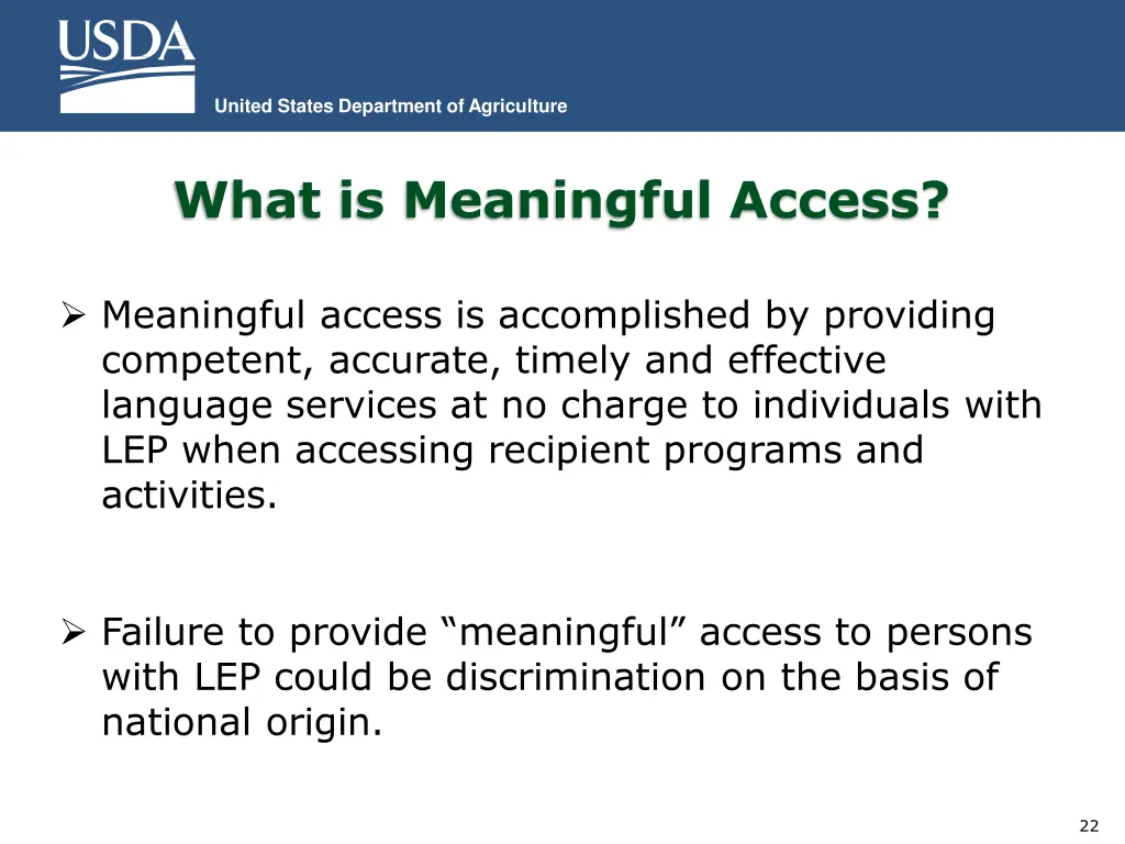 united states department of agriculture 20