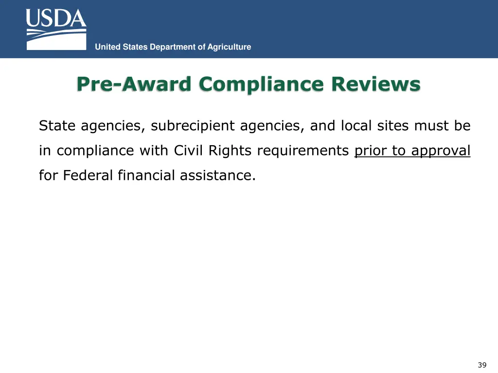 united states department of agriculture 36