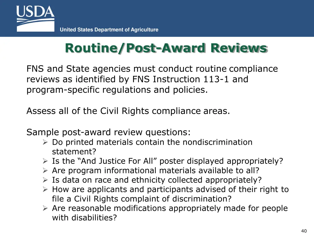 united states department of agriculture 37