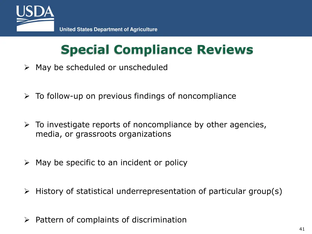 united states department of agriculture 38