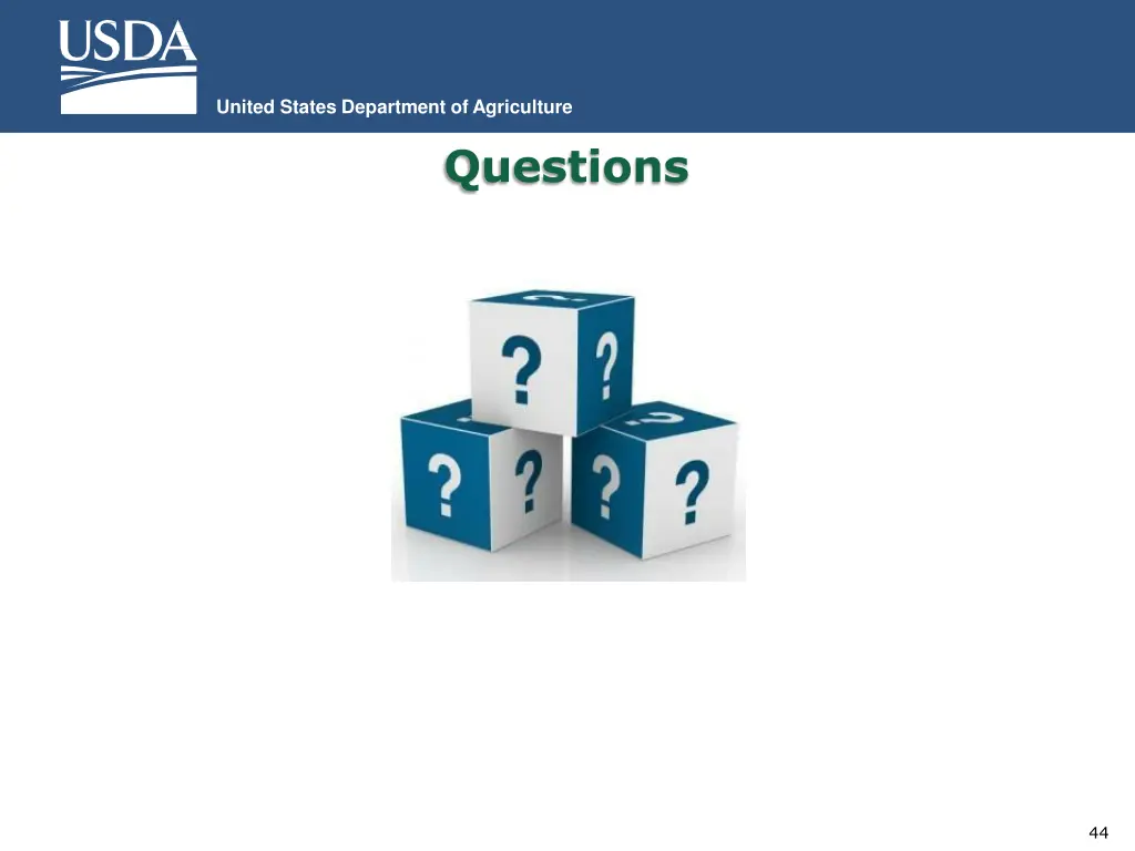 united states department of agriculture 41