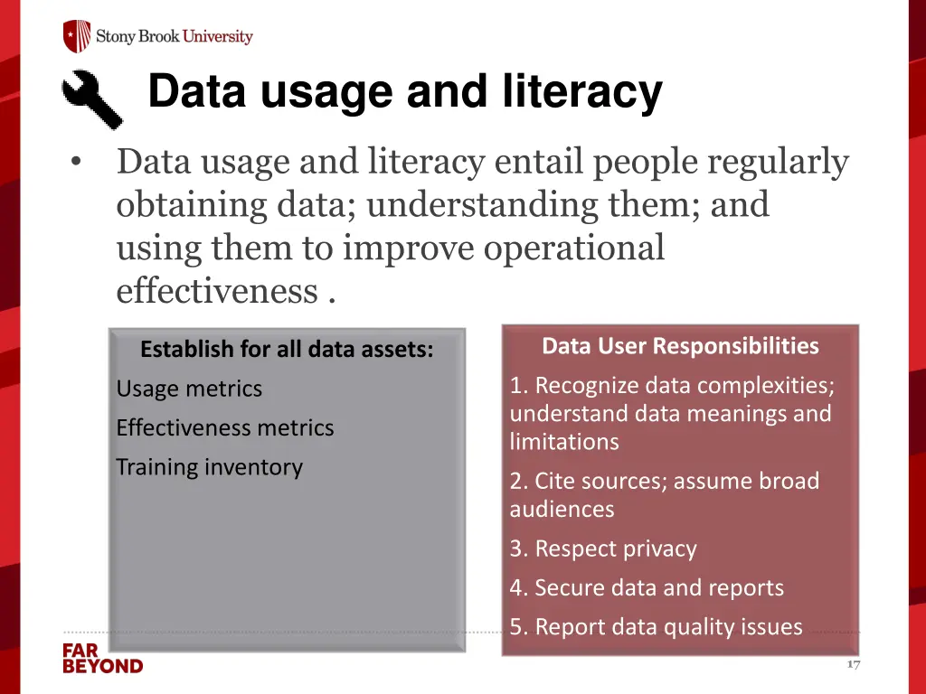 data usage and literacy