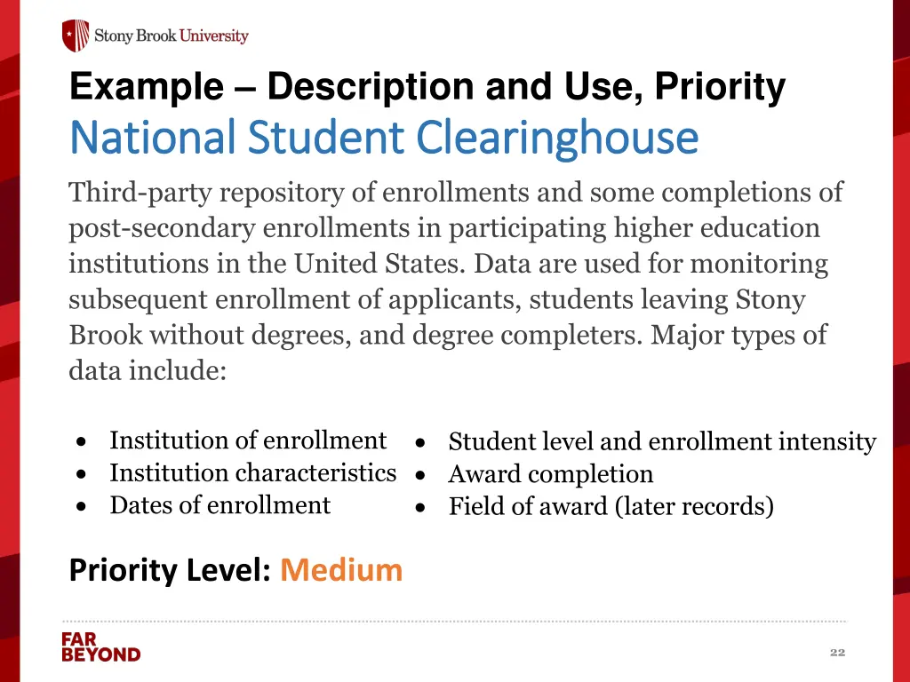 example description and use priority national