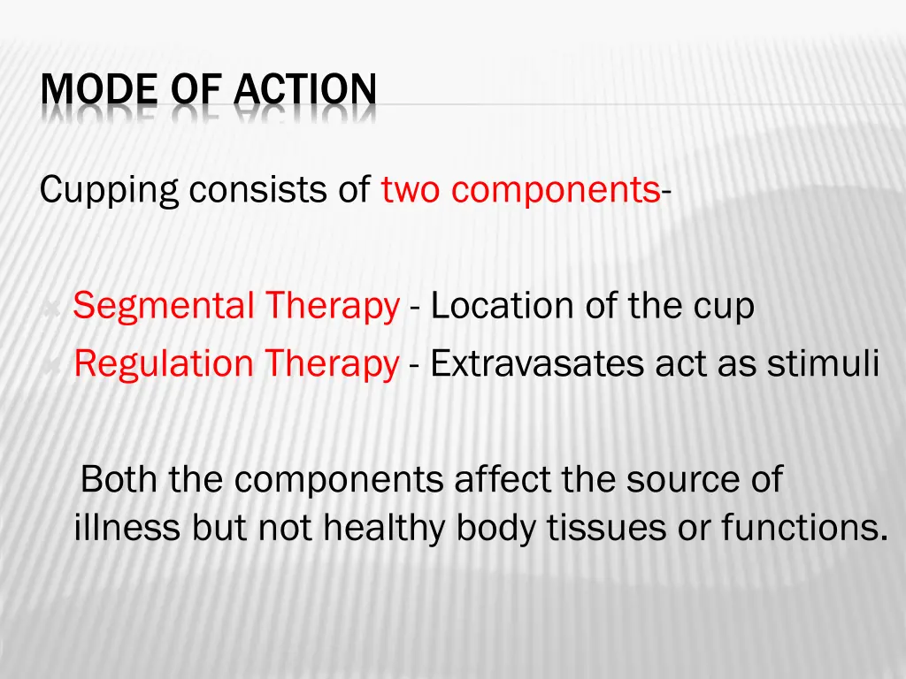 mode of action 1