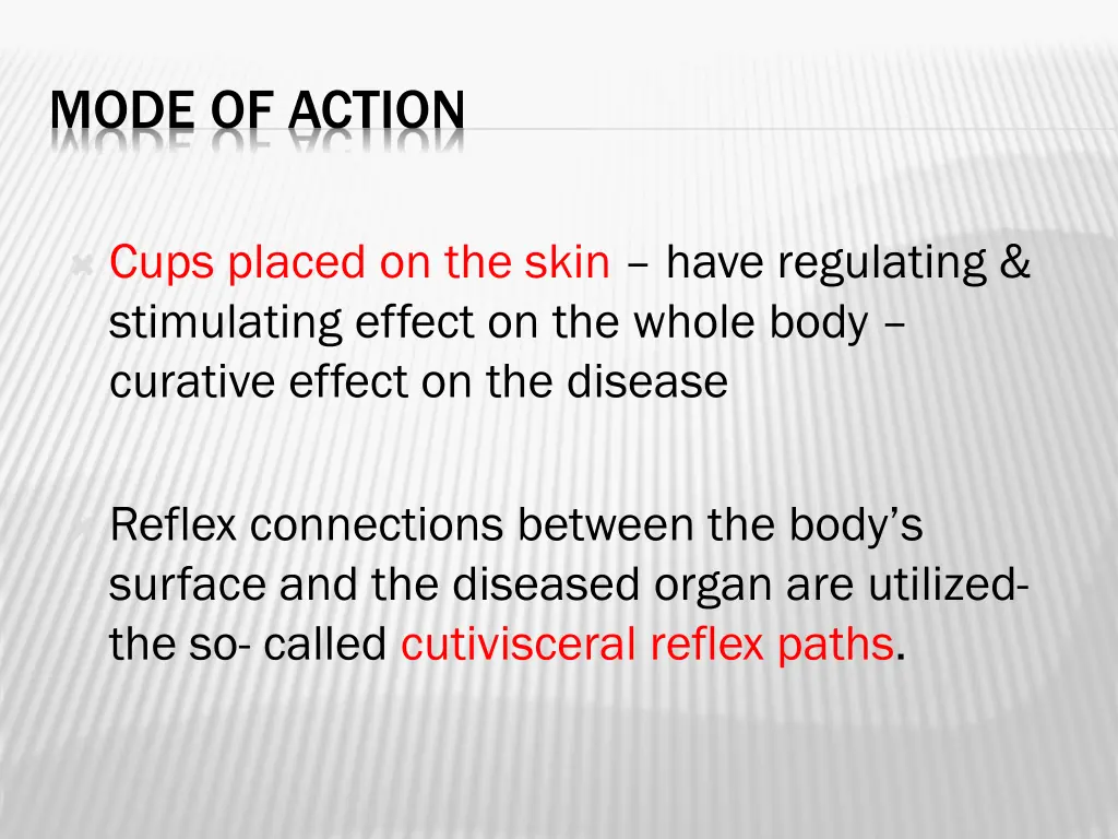 mode of action 2