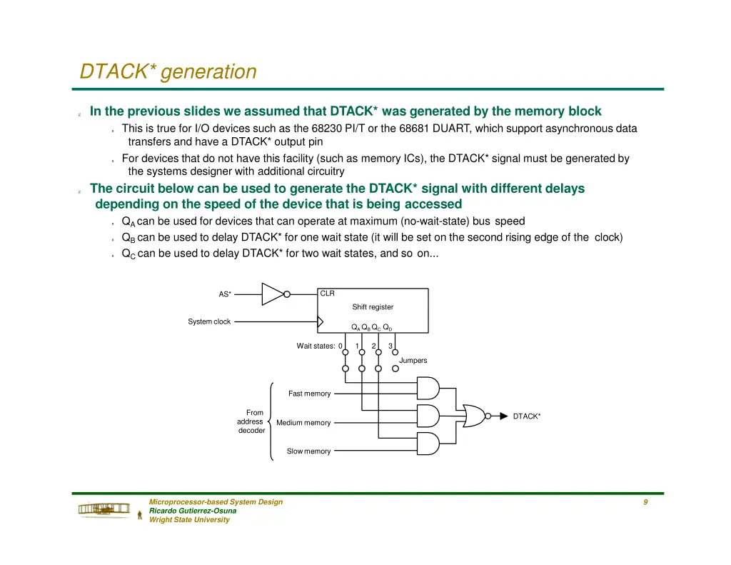 dtack generation