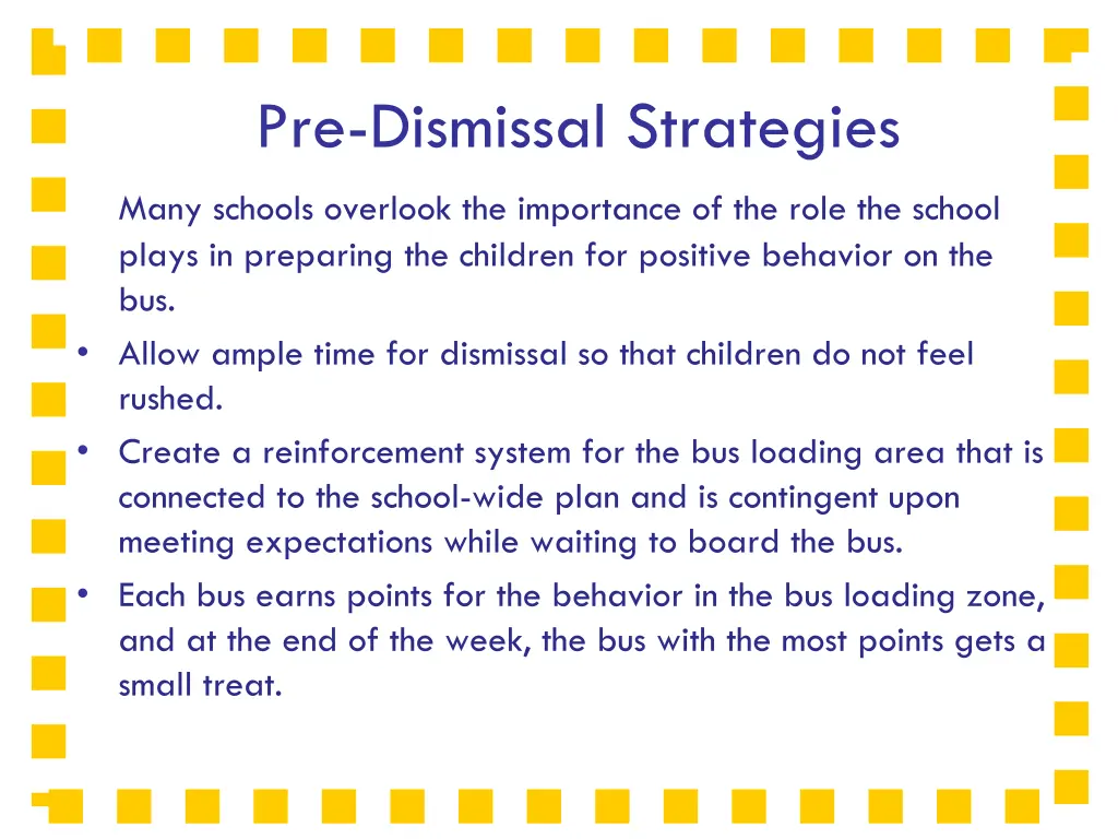 pre dismissal strategies