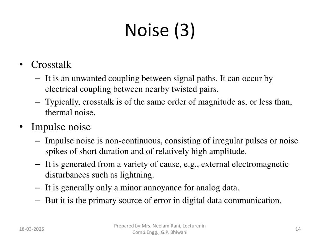 noise 3