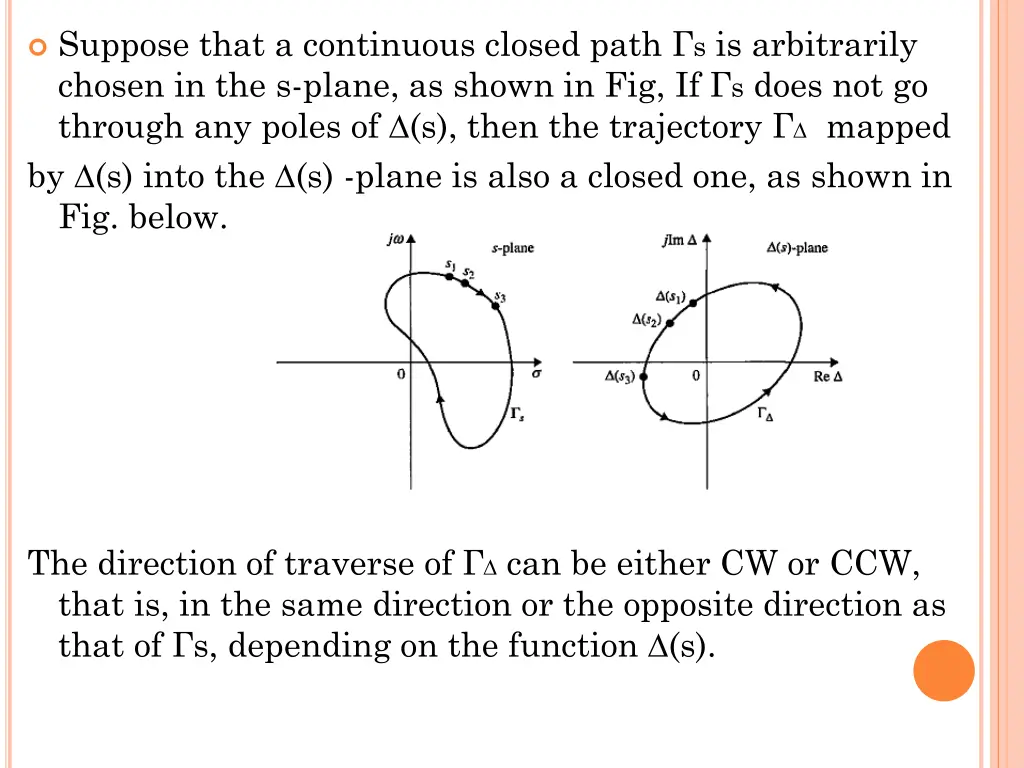 suppose that a continuous closed path