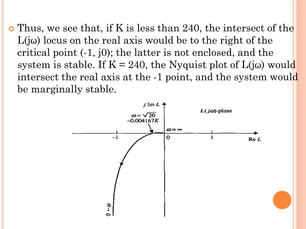 thus we see that if k is less than