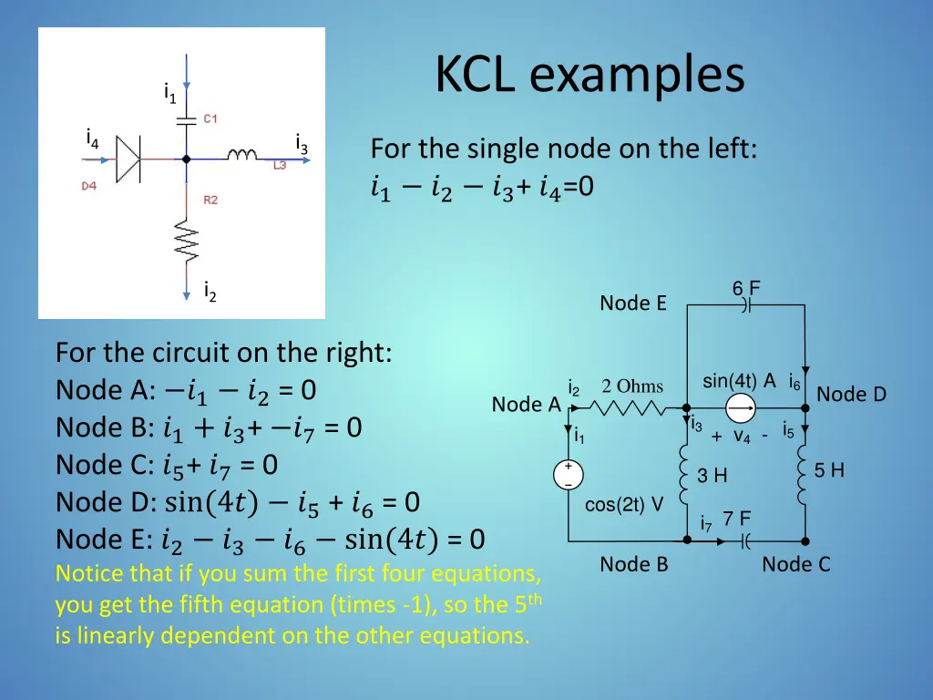 kcl examples